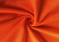 Polyester Cotton Neon Orange Workwear Weft Knitted Fabric