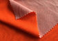 Polyester Cotton Neon Orange Workwear Weft Knitted Fabric