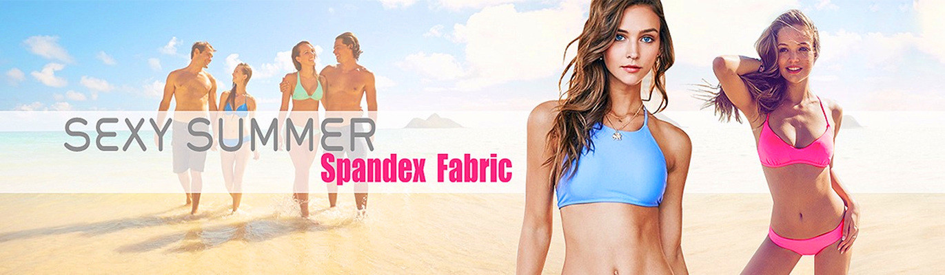 Kualitas Kain Polyester Spandex pabrik